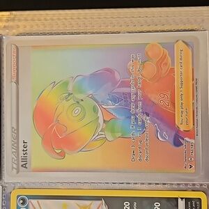 Allister trainer pokemon card